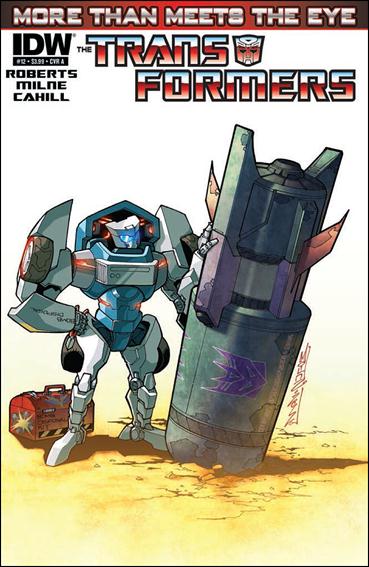 Transformers: More Than Meets the Eye (2012) issue 12 Alex Milne Cover