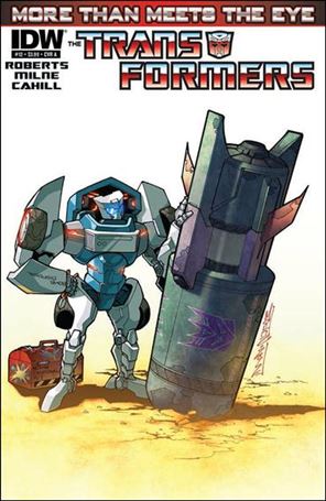 Transformers: More Than Meets the Eye (2012) issue 12 Alex Milne Cover