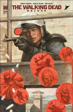 Walking Dead Deluxe issue 44-C Paolo Rivera Cover