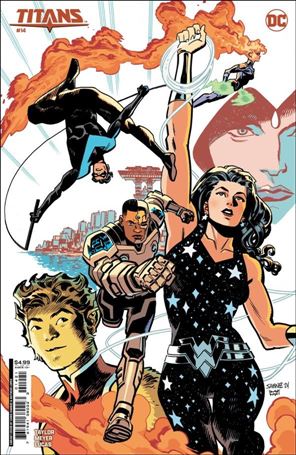 Titans (2023) issue 14-B Chris Samnee Cardstock Cover