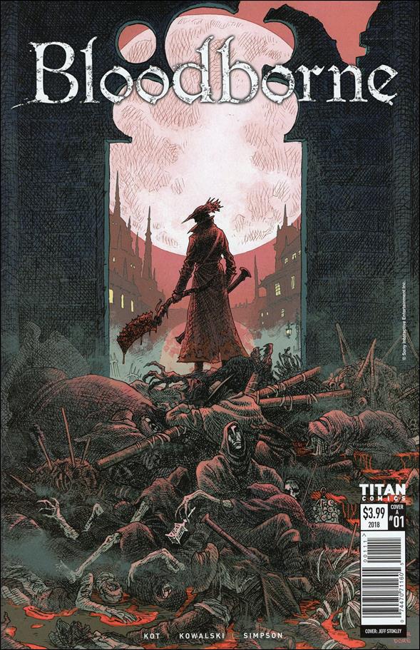 Bloodborne issue 1 Jeff Stokley Cover