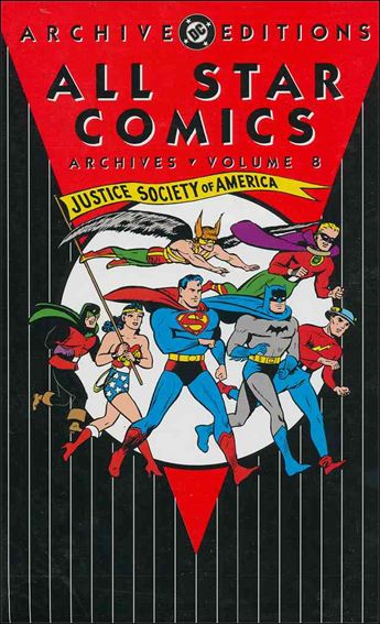 All Star Comics Archives issue 8 Dust Jacket