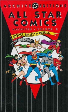 All Star Comics Archives issue 8 Dust Jacket