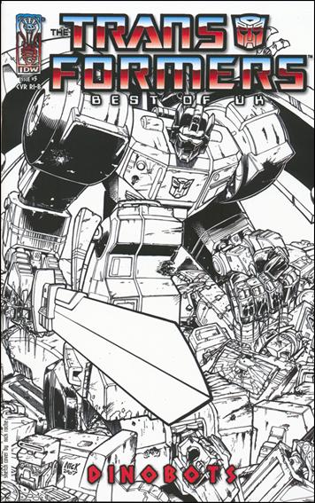 Transformers: Best of UK: Dinobots issue 5-D Nick Roche 1:15 Sketch Cover