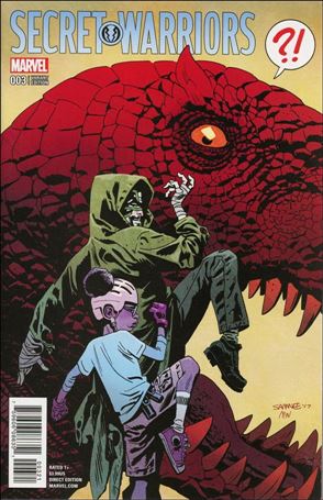Secret Warriors (2017) issue 3-C Chris Samnee 1:25 Cover