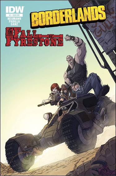 Borderlands: The Fall of Fyrestone issue 1-B Dan Schoening Subscription Cover