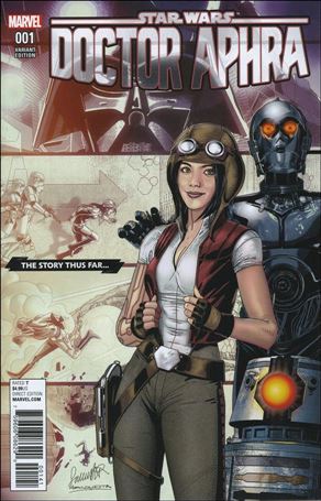 Doctor Aphra issue 1-C Salvador Larroca The Story Thus Far... Cover