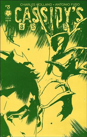 Cassidy's Secret issue 3-B Metallic Ink Cover