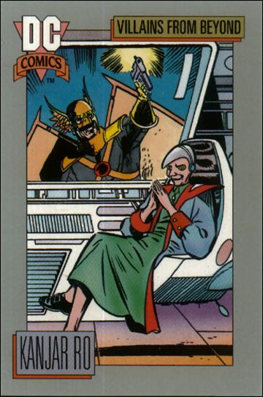 DC Cosmic Cards (Base Set) card 134 Kanjar Ro
