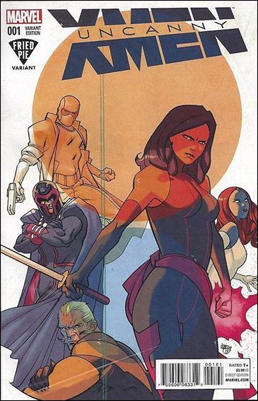 Uncanny X-Men (2016) issue 1-D Polybagged Pasqual Ferry Fried Pie Cover