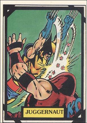 Wolverine Trivia (Base Set) card 5 Juggernaut