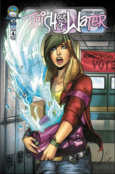 Trish Out of Water issue 4-C Jenevieve Broomall Cover