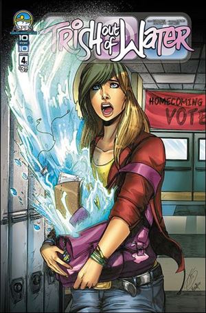 Trish Out of Water issue 4-C Jenevieve Broomall Cover