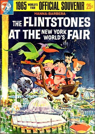 Flintstones at the New York World's Fair issue 1-C 1965 World's Fair Cover