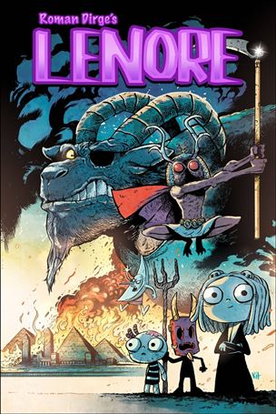 Lenore: The Time War issue 3-B Kit Wallis Cover