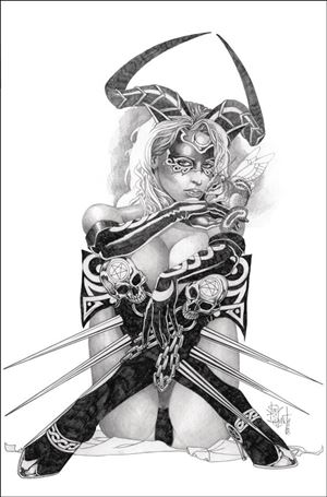 Tarot: Witch of the Black Rose issue 116-C Studio Cover 1:10