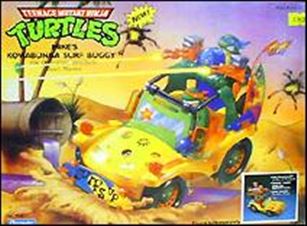 Teenage Mutant Ninja Turtles (1988) Vehicles and Playsets figure 30 Mike's Kowabunga Surf Buggy