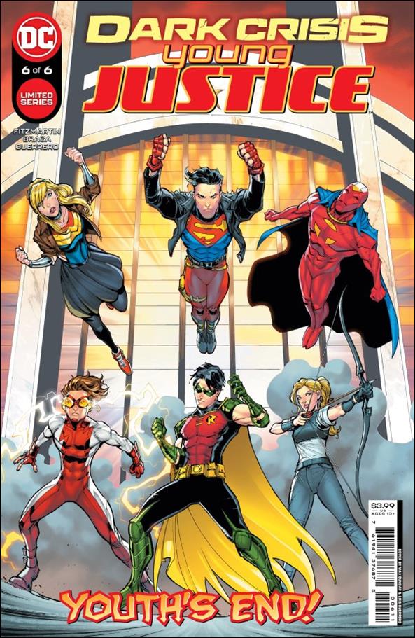 Dark Crisis: Young Justice issue 6 Max Dunbar Cover