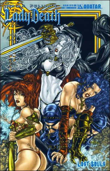 Brian Pulido's Lady Death: Lost Souls issue 1-L Commemorative Cover 1/1000