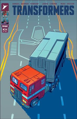 Transformers (2023) issue 24-E Simon Parr 1:50 Cover