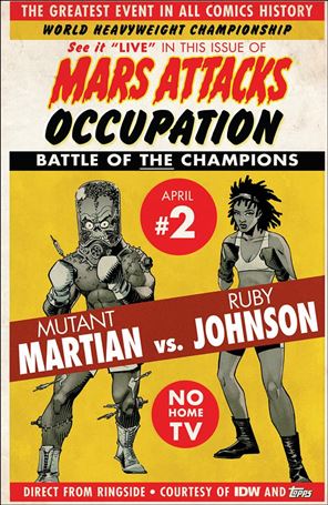 Mars Attacks: Occupation issue 2 John McCrea Cover