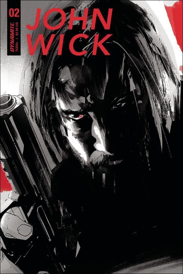 John Wick issue 2-B Jock Cover