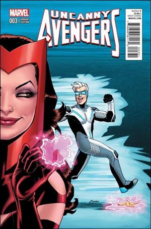 Uncanny Avengers (2015/03) issue 3-C Amanda Conner Women of Marvel Cover