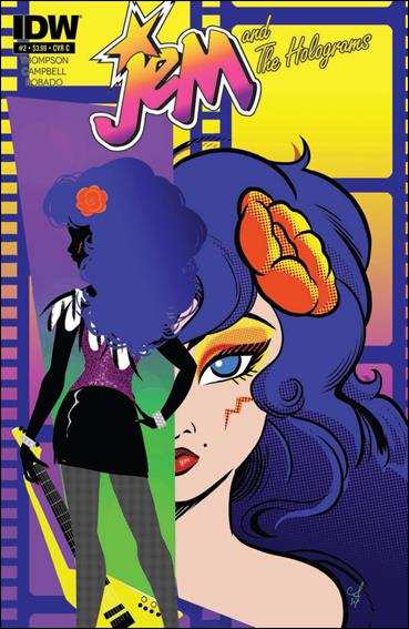 Jem and the Holograms issue 2-C Amy Mebberson C Cover