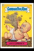 Garbage Pail Kids All-New Series 2 (Base Set)   card 31a Linty Lindsey