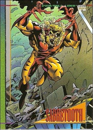 Marvel Universe: Series 4 (Base Set) card 31 Sabretooth
