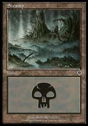 Magic the Gathering: Invasion (Base Set) card 340 Swamp