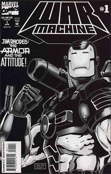 War Machine (1994) issue 1-B Standard Cover