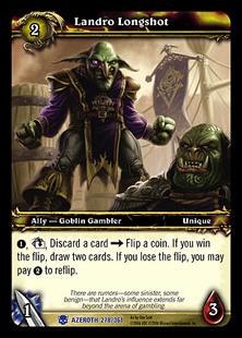World of Warcraft: Heroes of Azeroth (Base Set) card 278 Landro Longshot