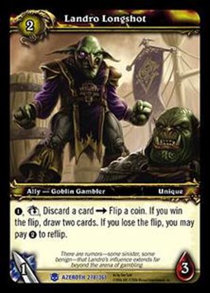 World of Warcraft: Heroes of Azeroth (Base Set) card 278 Landro Longshot