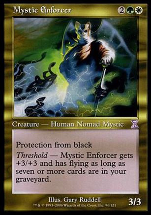 Magic the Gathering: Time Spiral (Timeshifted Subset) card 96 Mystic Enforcer