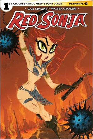 Red Sonja (2013) issue 13-C Stephanie Buscema Subscription Cover