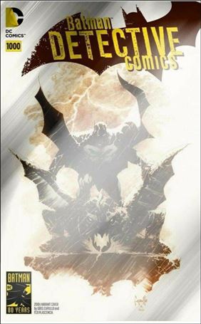 Detective Comics (1937) issue 1000-N Greg Capullo 2010s Gold Foil Convention Cover