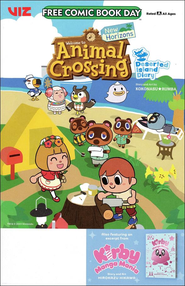 Animal Crossing: New Horizons - Deserted Island Diary / Kirby Manga Mania issue nn