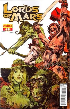 Lords of Mars issue 1-C Dan Panosian Cover