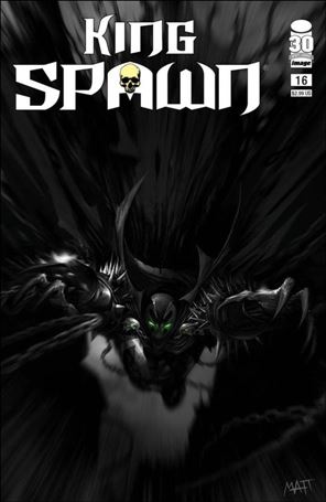 King Spawn issue 16-B Francesco Mattina Cover