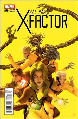 All-New X-Factor issue 20-B Alex Garner Cover