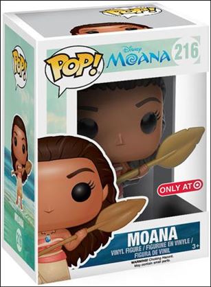 POP! Disney figure 216 Moana (w/ Oar) Target Exclusive