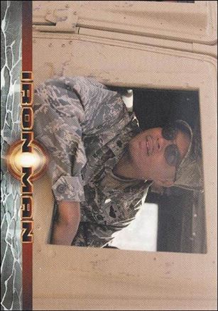Iron Man Movie (Base Set) card 3 Colonel Rhodes 