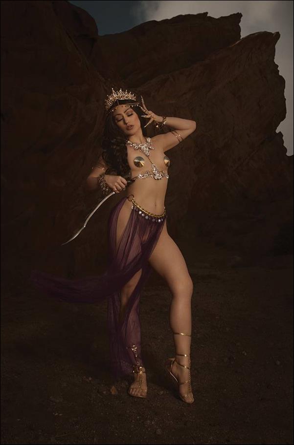Dejah Thoris Versus John Carter issue 3-K 1:21 Virgin Cosplay Photo Cover