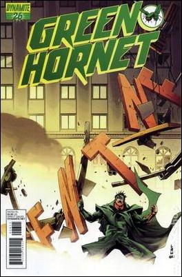 Green Hornet (2010) issue 26-B Jonathan Lau Cover