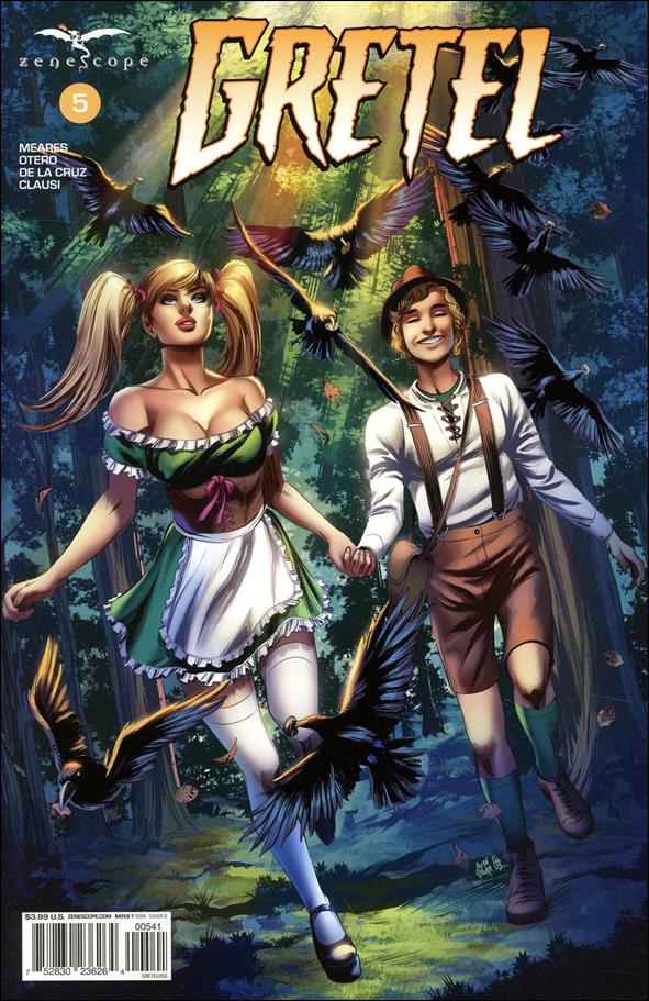 Gretel issue 5-D Allan Otero Cover