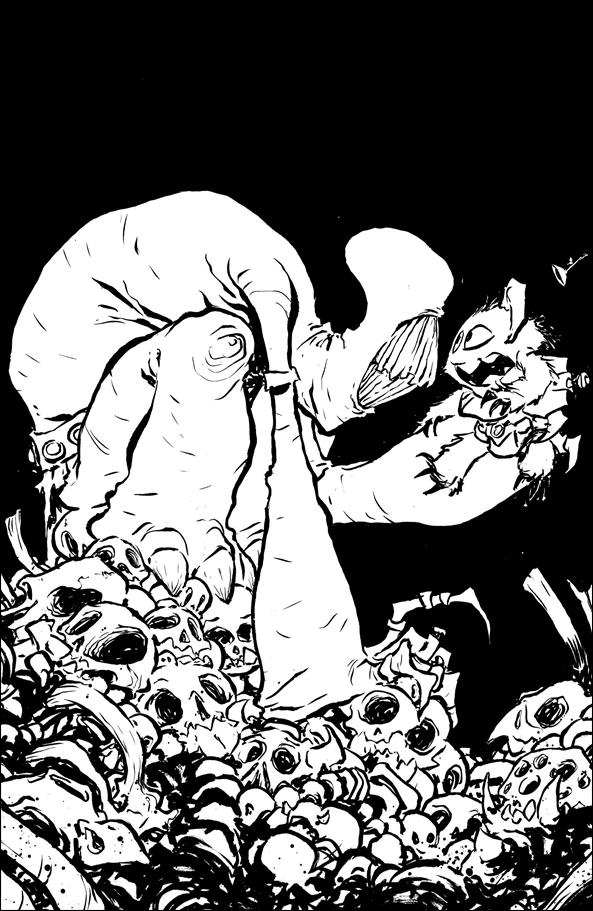 Twig issue 3-G Skottie Young 1:100 Virgin Black & White Cover
