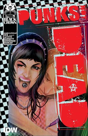 Punks Not Dead issue 3 Martin Simmonds Cover