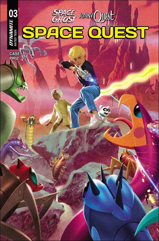 Space Ghost / Jonny Quest: Space Quest issue 3-B Joshua Middleton Cover