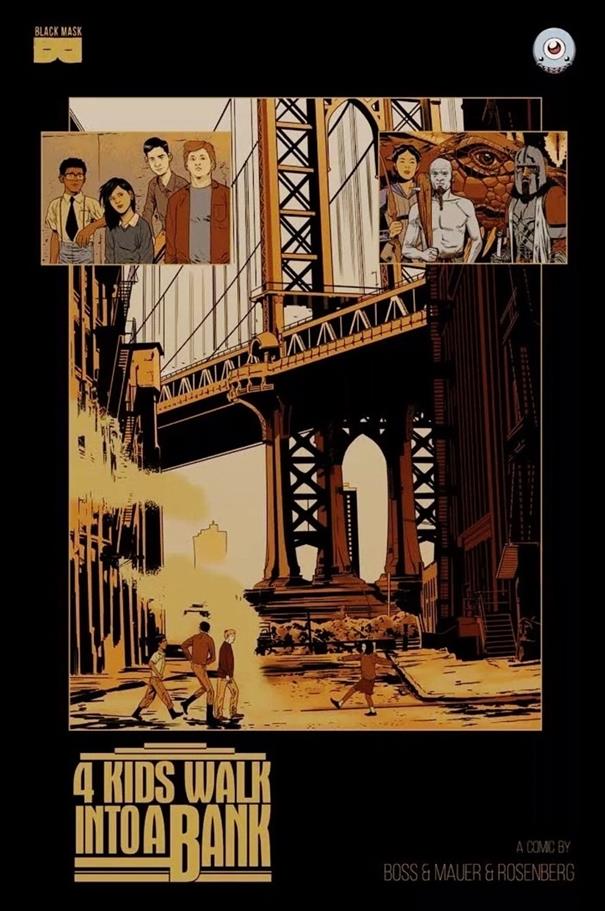 4 Kids Walk into a Bank issue 1-J Third Eye Comics Cover